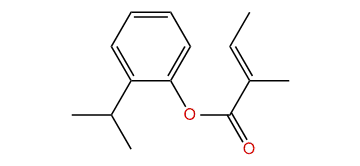 ortho-Cumenyl (E)-2-methyl-2-butenoate